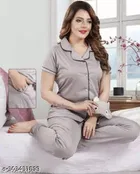 Satin Nightsuit for Women 