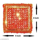 Velvet Chowki Aasan Cloth 