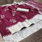 Khadi Silk Printed Saree for Women 