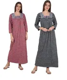 Woolen Hosiery Nighty for Women 