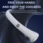 Enmora Air Conditioner Neck Cooler Fan Portable Smart Cooling Neckband Fan Cooler Rechargeable Neckband Fan - Ideal For Outdoors And Indoor Activities USB Air Cooler 