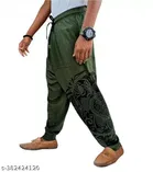 Cotton Loose-Fit Harem Pants for Men 