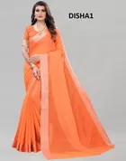 Chanderi Cotton Solid Saree for Women 