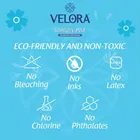 वेलोरा ड्राई फील ट्राइफोल्ड सेनेटरी पैड्स 