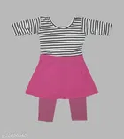 Full Sleeves Top with Pant Set for Newborn Baby Girl 