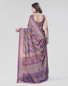 Chiffon Printed Saree for Women 