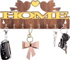 Wooden Wall Mounted Key Holder 