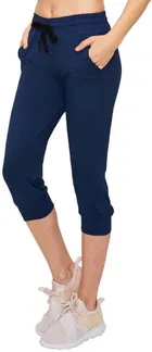 Cotton Solid Capri for Women 
