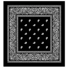 Cotton Blend Handkerchief for Men (Black)