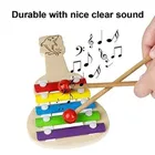 Wooden Guitar Shaped Musical Toy for Kids 