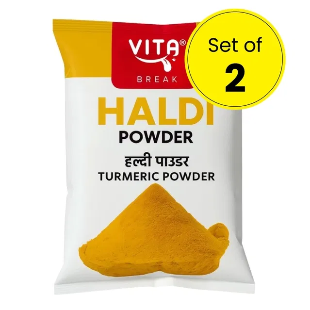 विटा ब्रेक हल्दी पाउडर 2X500 g (सेट ऑफ 2)