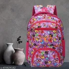 Polyester Backpack Bag, Pink