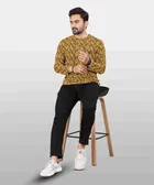 Round Neck Printed T-Shirt for Men 