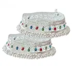 Silver Plated Anklets for Women 
