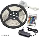 Remote Control LED Strip Lights (Multicolor, 5 m)