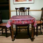 PVC Printed 4 Seaters Table Cover 