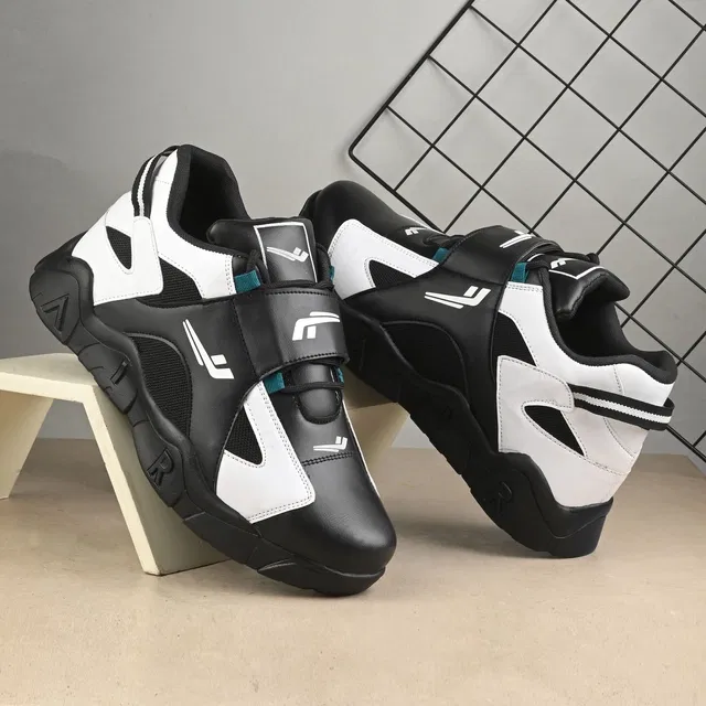Sneakers for Men (Black & White, 6)