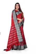 Cotton Embellished Saree for Women 