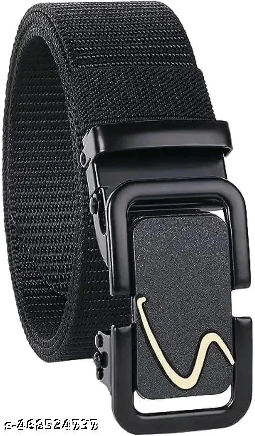 Polyester Belt for Men (Multicolor, 30)