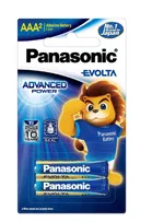 Panasonic EVOLTA premium Alkaline AAA Battery, 