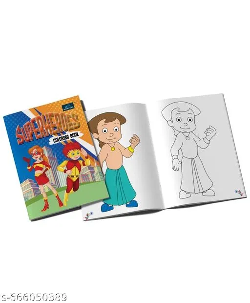 Superhero Coloring Book for Kids Ages 3–10 | Action Heroes Coloring & Activity Book | Boost Creativity, Focus & Fine Motor Skills | Perfect Gift for Boys & Girls, Birthday, Holidays & Learning Fun