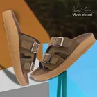 Flipflops for Men, Beige 