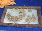 Gold Plated Kundan Choker Set for Women 
