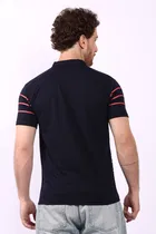 Striped Polo T-Shirt for Men 