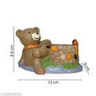Resin Imported Teddy Bear Pot for Home Decor 