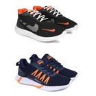 Sports Shoes for Men, Multicolor, Pack of 2 