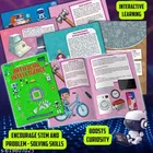 STEM Activity Book Artificial Intelligence for Kids | Fun AI Learning Activities for Brain Development Problem Solving Logical Thinking Creativity Perfect for Homeschooling Kindergarten Primary Students