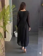 Georgette Straight Kurti for Women 
