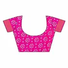 SVB लिनेन बांधनी प्रिंटेड साड़ी 