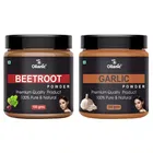Natural Beetroot & Garlic Powder for Skin & Hair 