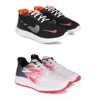 Sports Shoes for Men, Multicolor, Pack of 2 