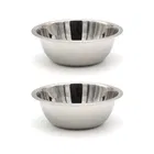 JENSONS Stainless Steel Mixing Bowl (1.7 Ltr, Pack of 2)