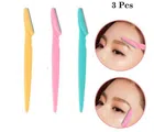 Eyebrow Painless Facial Hair Remover Razor (Pack Of 12) (Multicolor) (R-333)