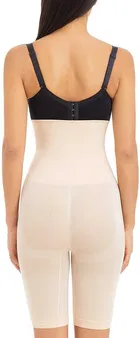 विमेंस कॉटन लाइक्रा टम्मी कण्ट्रोल 4-इन-1 ब्लेंडेड हाई वैस्ट टम्मी & थाई शेपवियर 