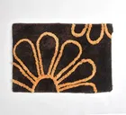 Microfiber Doormat, Pack of 2, Brown 