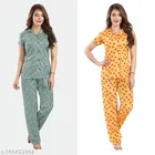 Satin Nightsuit for Women 