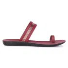 Flats for Women, Maroon 