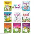 Bookford Wild Range Combo set Coloring book for kids - Set of 8 books - Dragons, Birds, and many more