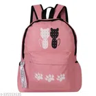PU Backpack for Women (Pink)