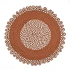 Polypropylene PP Doormat, Mustard, Pack of 2 