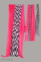 Fancy Georgette Saree for Women, Pack of 2 