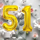 Foil Balloon for Birthday Celebration, No. 51 