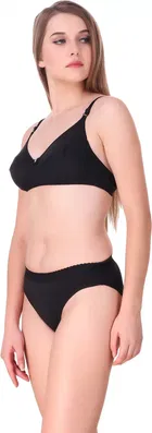 Cotton Blend Lingerie Set for Women 