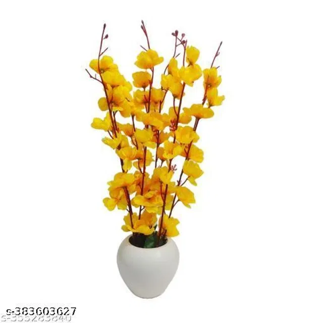 Plastic Artificial Flower (Multicolor)