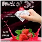 Xebok Strawberry Flavoured Full Dotted Condoms 