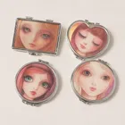 Easy to Carry Pocket Makeup Mirror Pack Of 4
